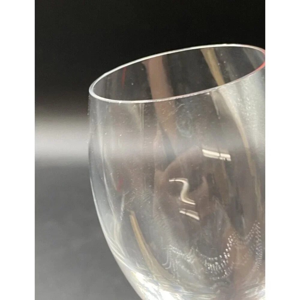 Lehmann G.H. Mumm Champagne Glasses Flutes Lot of 2 Vintage READ